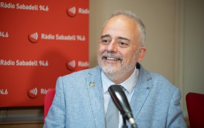 El rector de la UAB en una entrevista a Ràdio Sabadell | Roger Benet